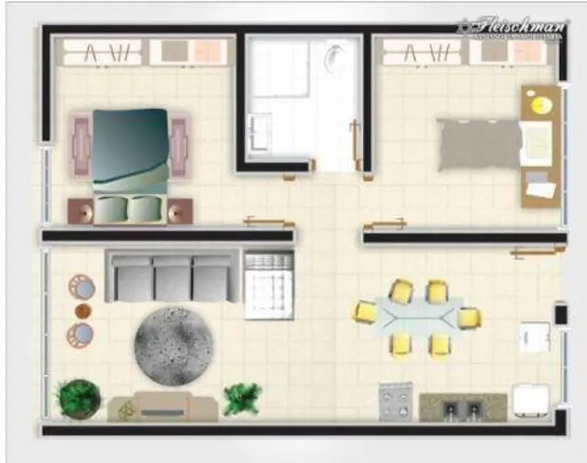 Foto 6 de Apartamento com 2 quartos à venda, 35m2 em Cidade Universitária, Recife - PE