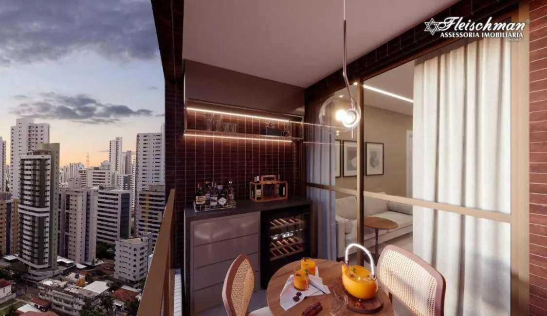 Foto 8 de Apartamento com 3 quartos à venda, 76m2 em Madalena, Recife - PE
