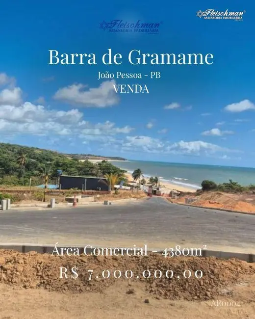 Foto 1 de Sala Comercial à venda, 4380m2 em Barra de Gramame, Joao Pessoa - PB