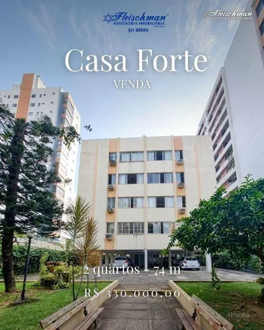 Foto 1 de Apartamento com 2 quartos à venda, 74m2 em Santana, Recife - PE