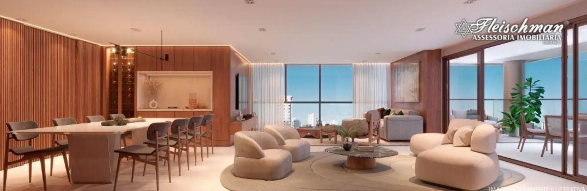 Apartamento com 4 quartos à venda, 261m2 em Casa Amarela, Recife - PE - imagem 4 Foto 4 de Apartamento com 4 quartos à venda, 261m2 em Casa Amarela, Recife - PE