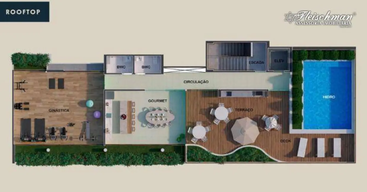 Foto 9 de Loft / Flat com 1 quarto à venda, 37m2 em Madalena, Recife - PE