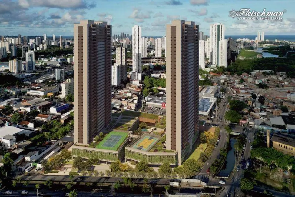 Foto 2 de Apartamento com 3 quartos à venda, 73m2 em Ilha do Retiro, Recife - PE