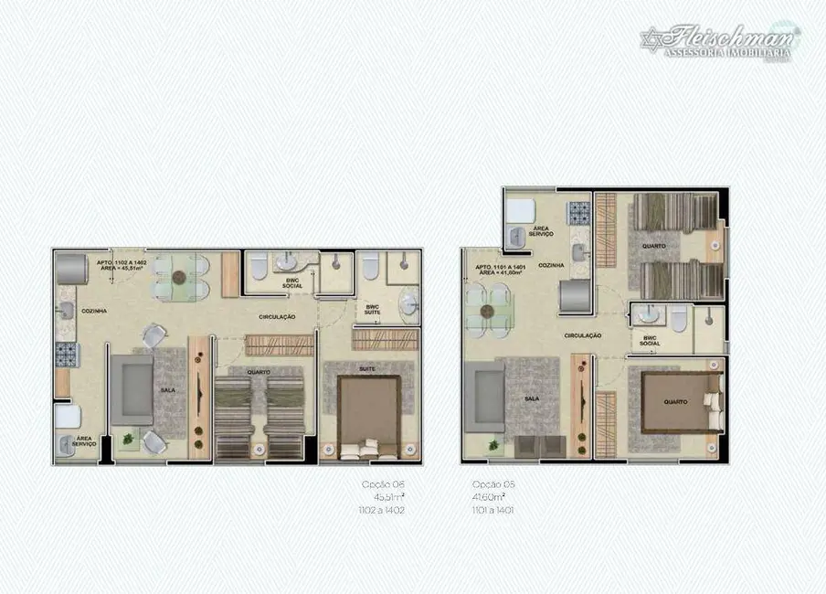 Foto 9 de Apartamento com 2 quartos à venda, 43m2 em Boa Viagem, Recife - PE