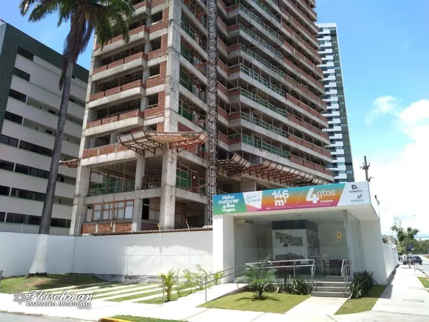 Foto 3 de Apartamento com 4 quartos à venda, 146m2 em Pina, Recife - PE