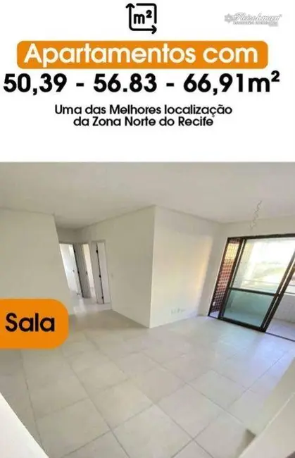 Foto 4 de Apartamento com 2 quartos à venda, 50m2 em Casa Amarela, Recife - PE