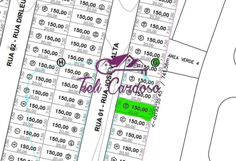 Foto 5 de Terreno / Lote à venda, 150m2 em Jardim Residencial Nova Veneza, Indaiatuba - SP