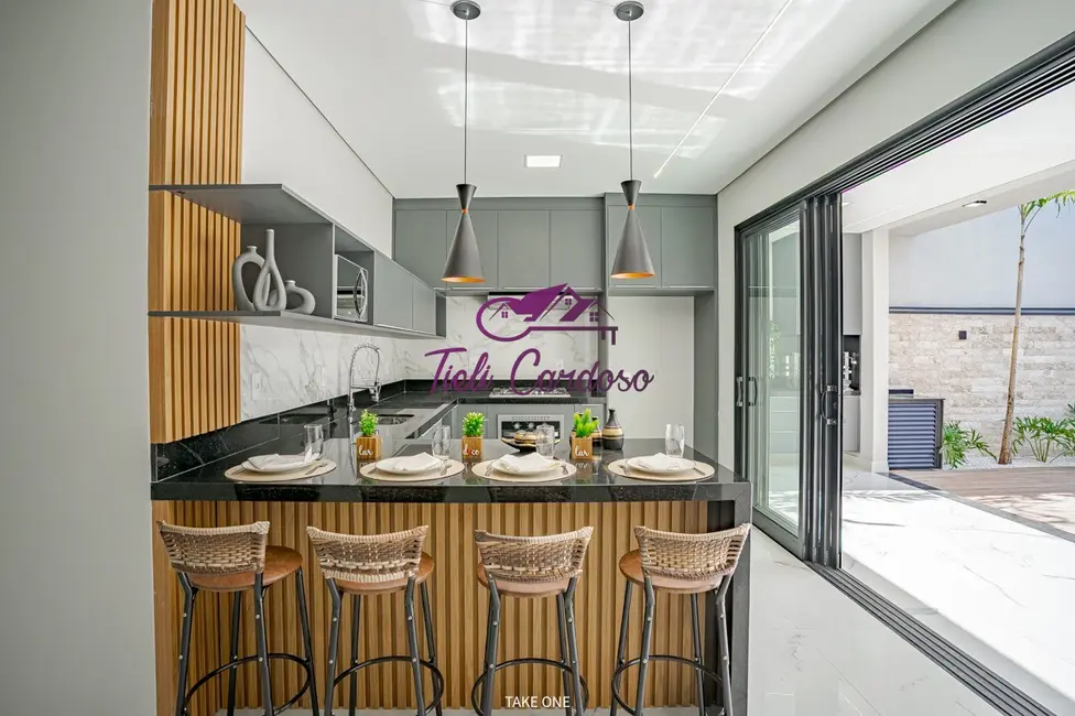 Foto 4 de Casa de Condomínio com 3 quartos à venda, 192m2 em Loteamento Green View Village, Indaiatuba - SP