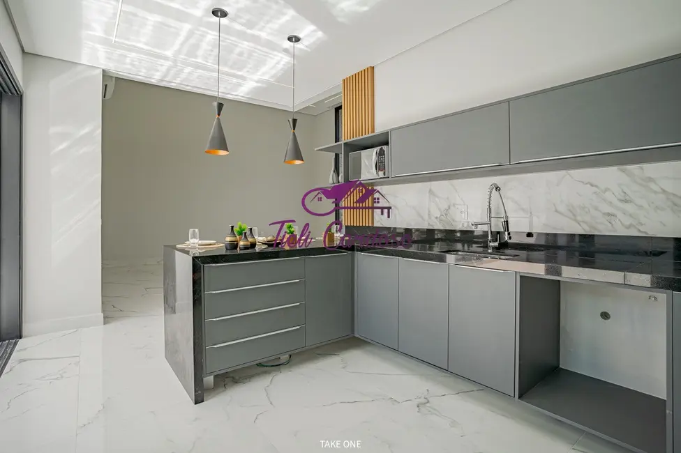 Foto 5 de Casa de Condomínio com 3 quartos à venda, 192m2 em Loteamento Green View Village, Indaiatuba - SP