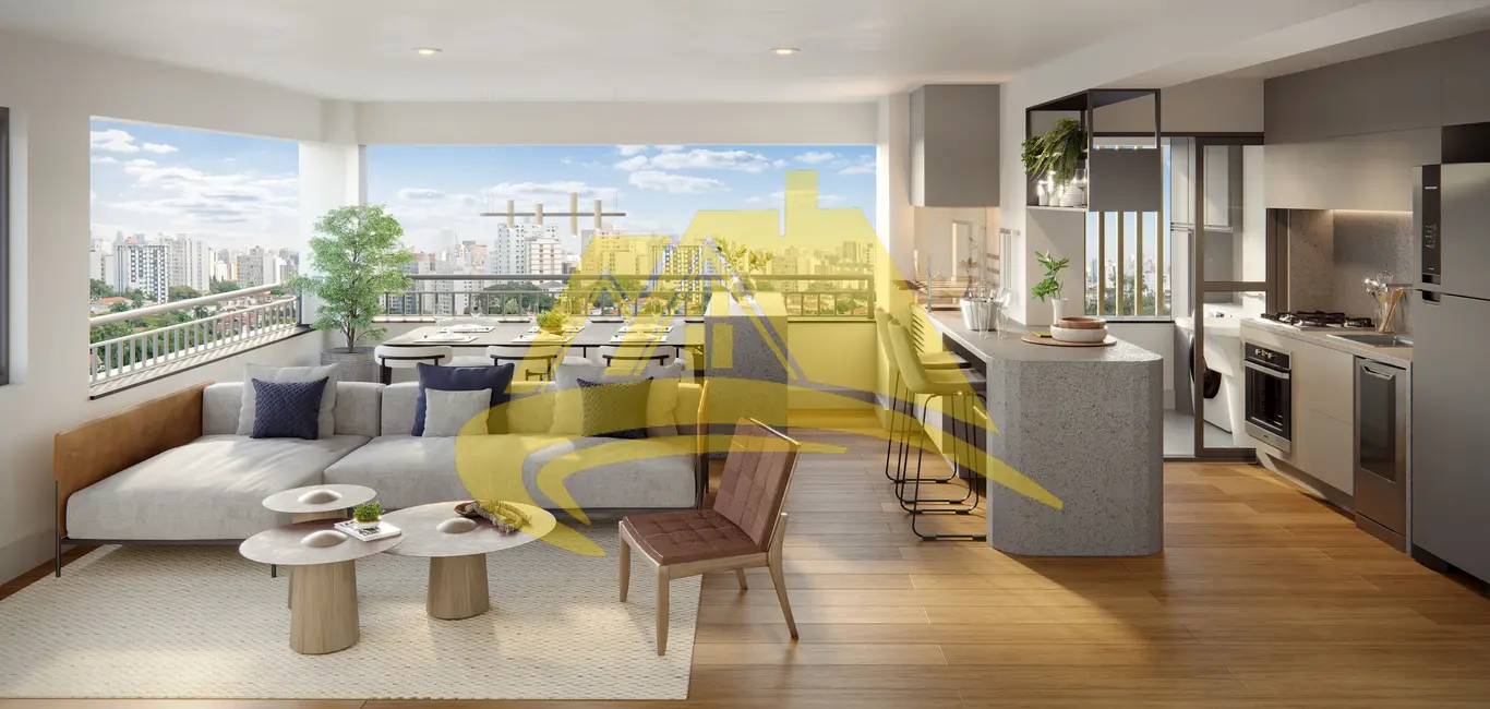 Foto 3 de Apartamento com 3 quartos à venda, 124m2 em São Paulo - SP