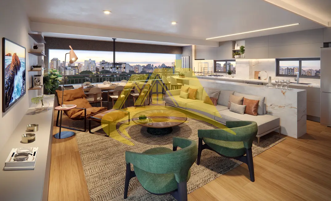 Foto 4 de Apartamento com 3 quartos à venda, 124m2 em São Paulo - SP