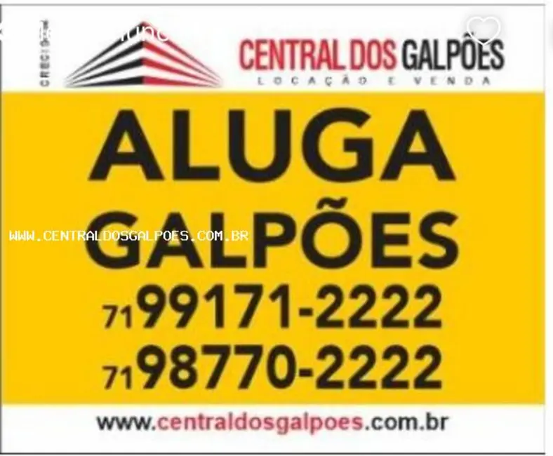 Foto 2 de Armazém / Galpão para alugar, 2000m2 em Feira De Santana - BA