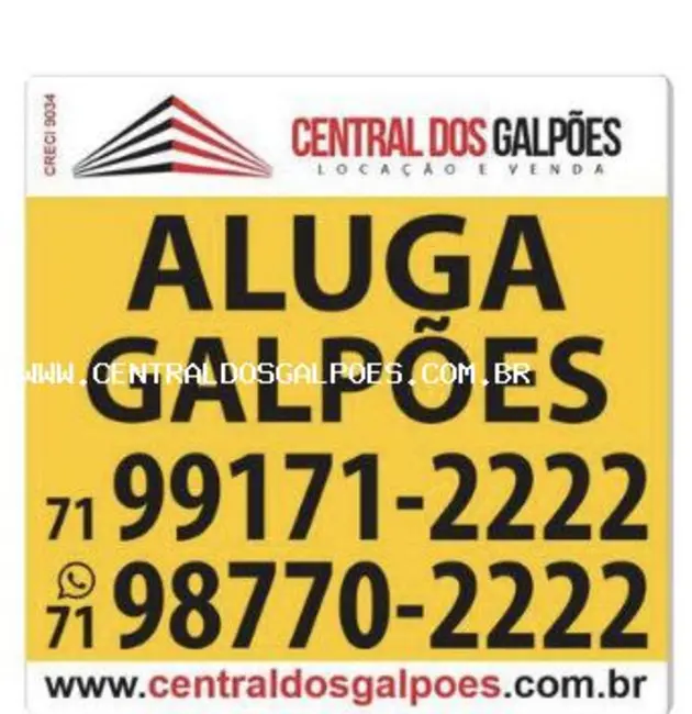Foto 2 de Armazém / Galpão à venda, 6700m2 em Simoes Filho - BA