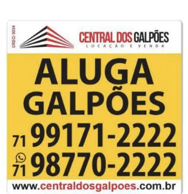 Foto 2 de Armazém / Galpão para alugar, 1500m2 em Feira De Santana - BA