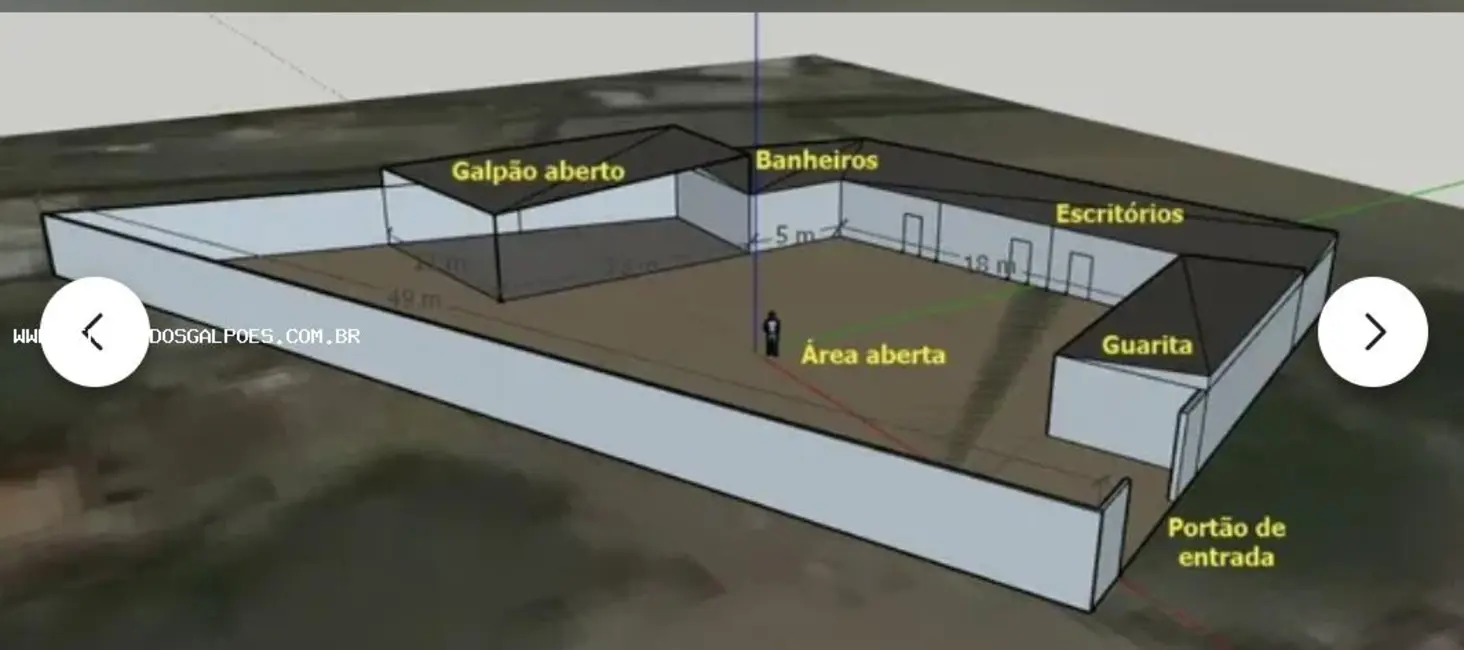 Foto 2 de Armazém / Galpão para alugar, 1200m2 em Salvador - BA