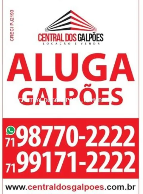 Armazém / Galpão à venda, 1500m2 em Salvador - BA - imagem 3 Foto 3 de Armazém / Galpão à venda, 1500m2 em Salvador - BA