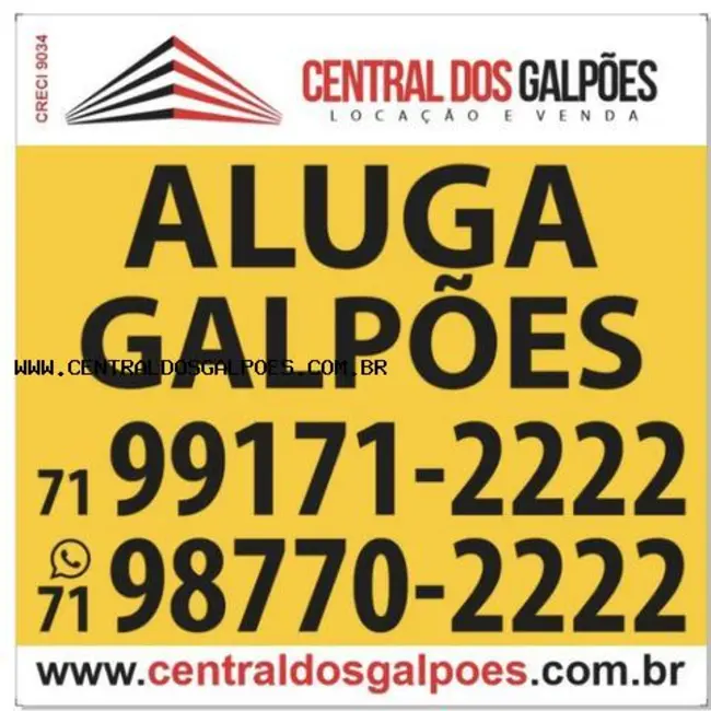 Foto 2 de Terreno / Lote à venda, 90000m2 em Camacari - BA