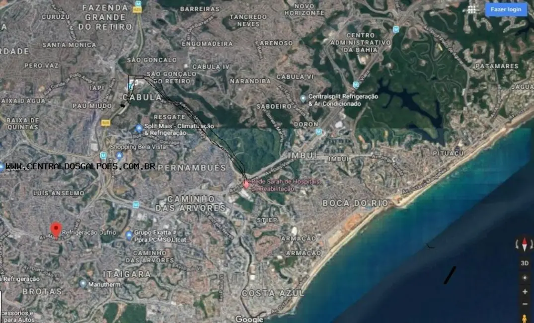 Terreno / Lote à venda, 50000m2 em Simoes Filho - BA - imagem 3 Foto 3 de Terreno / Lote à venda, 50000m2 em Simoes Filho - BA