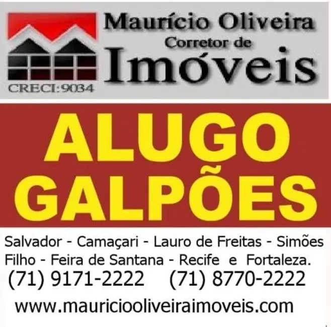 Terreno / Lote para alugar, 2500m2 em Salvador - BA - imagem 4 Foto 4 de Terreno / Lote para alugar, 2500m2 em Salvador - BA