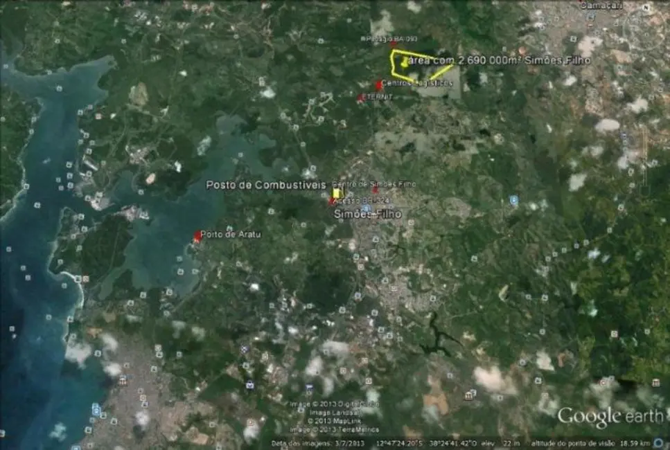 Foto 8 de Armazém / Galpão para alugar, 30000m2 em Camacari - BA