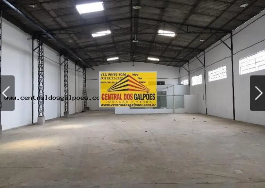 Foto 3 de Armazém / Galpão para alugar, 1600m2 em Salvador - BA
