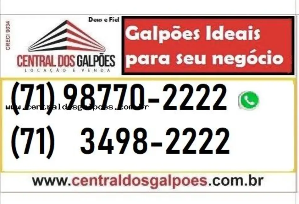 Foto 2 de Armazém / Galpão à venda, 25600m2 em Camacari - BA