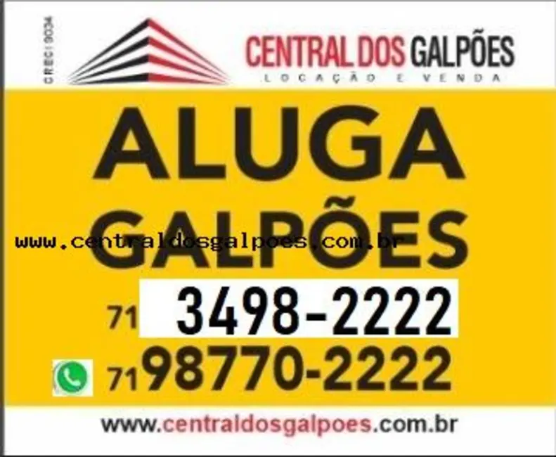 Foto 2 de Armazém / Galpão para alugar, 90000m2 em Salvador - BA