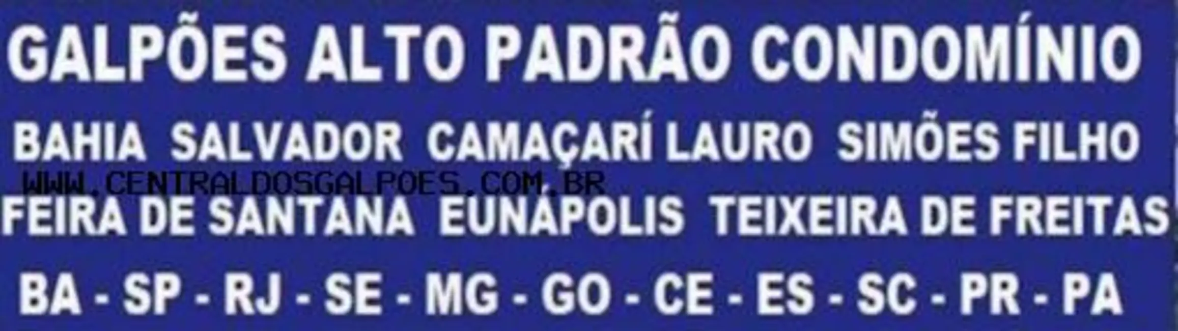 Foto 3 de Armazém / Galpão para alugar, 1500m2 em Simoes Filho - BA