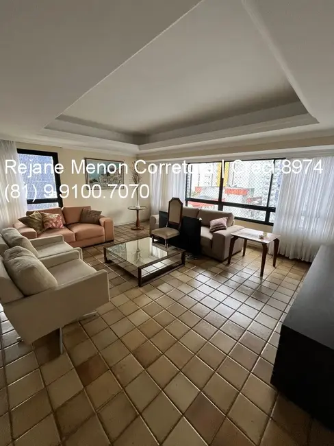 Foto 2 de Apartamento com 4 quartos à venda, 260m2 em Tamarineira, Recife - PE