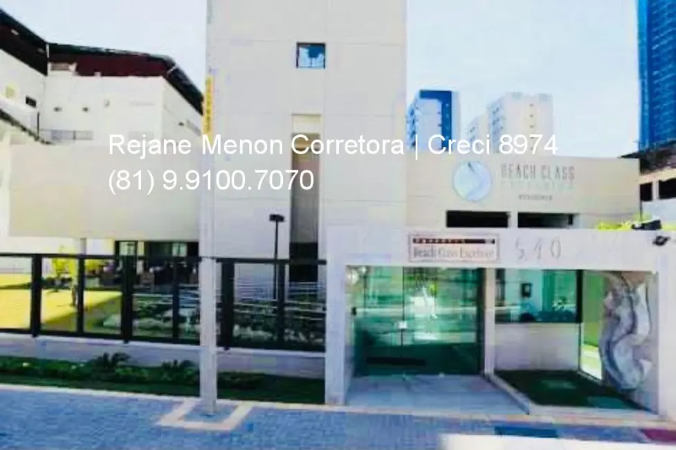 Foto 2 de Apartamento com 1 quarto à venda, 33m2 em Pina, Recife - PE