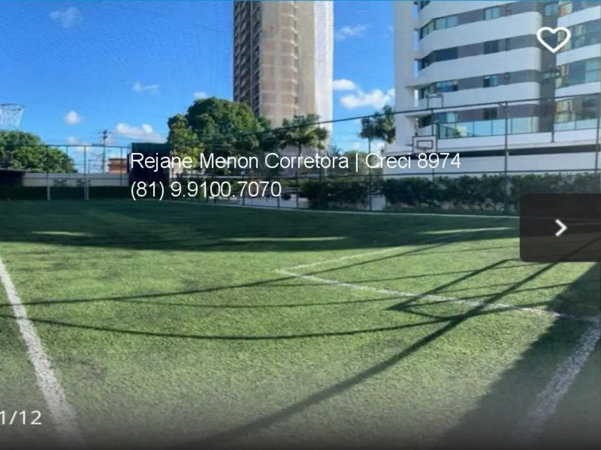 Foto 2 de Apartamento com 4 quartos à venda, 172m2 em Apipucos, Recife - PE