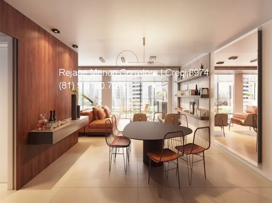 Apartamento com 4 quartos à venda, 160m2 em Parnamirim, Recife - PE - imagem 3 Foto 3 de Apartamento com 4 quartos à venda, 160m2 em Parnamirim, Recife - PE