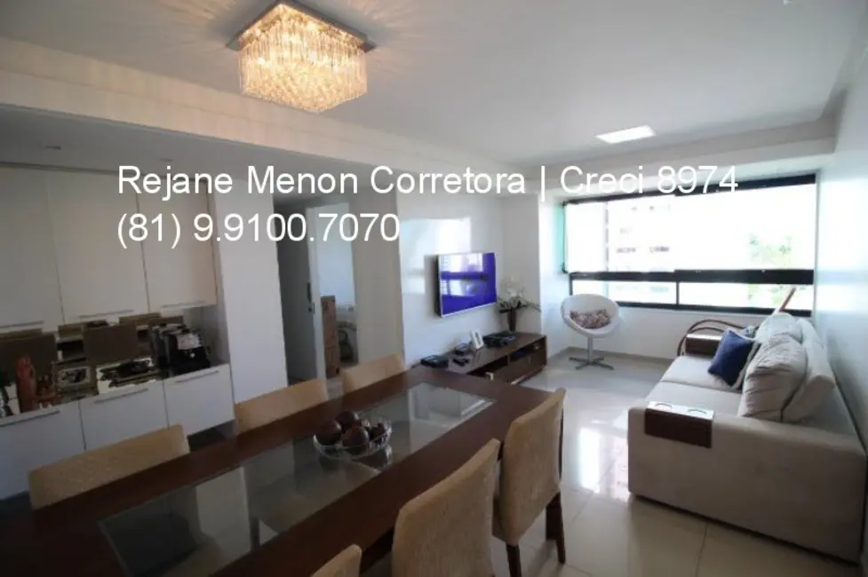 Foto 6 de Apartamento com 3 quartos à venda, 80m2 em Monteiro, Recife - PE
