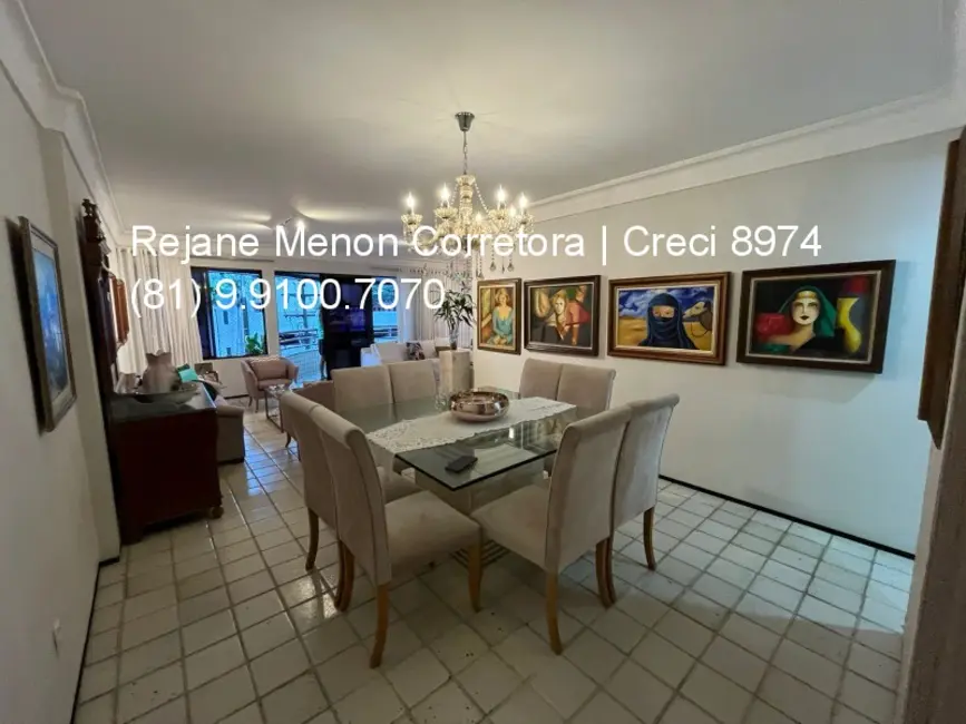 Foto 1 de Apartamento com 4 quartos à venda, 180m2 em Tamarineira, Recife - PE