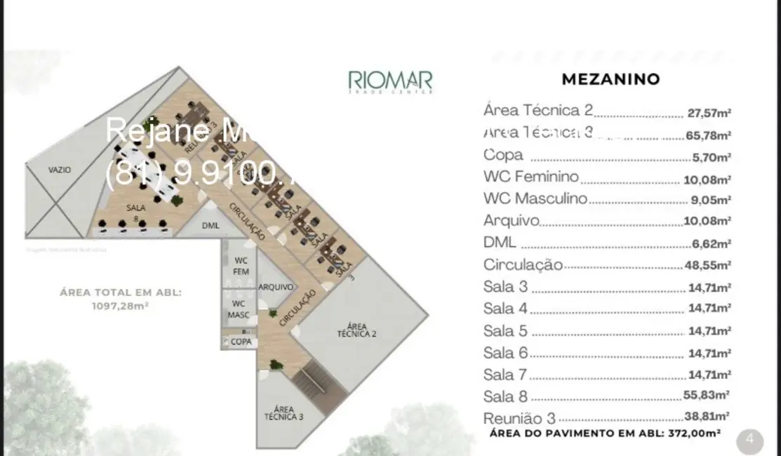 Foto 2 de Loja para alugar, 1047m2 em Pina, Recife - PE