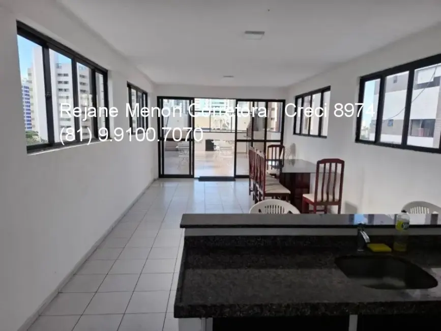 Foto 4 de Apartamento com 1 quarto à venda, 42m2 em Graças, Recife - PE