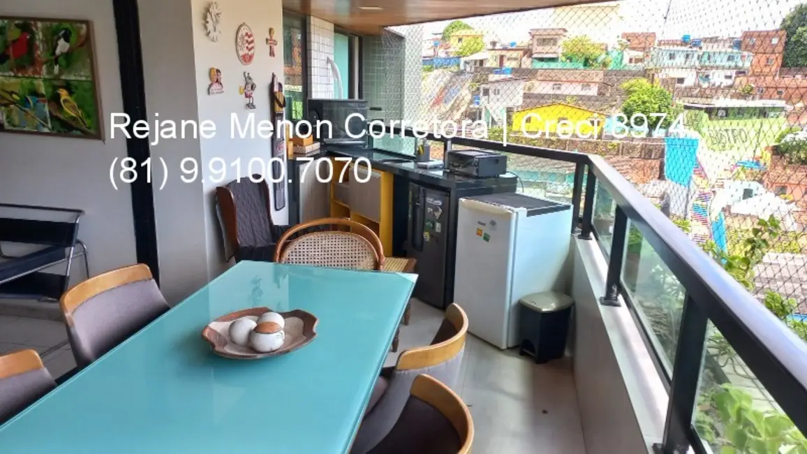 Foto 2 de Apartamento com 3 quartos à venda, 190m2 em Monteiro, Recife - PE