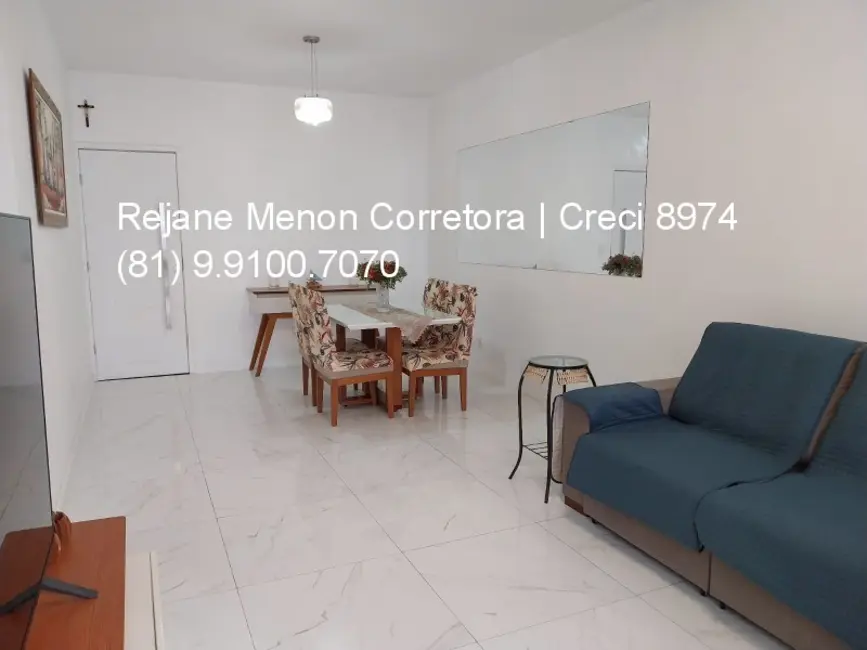 Foto 9 de Apartamento com 3 quartos à venda, 107m2 em Casa Forte, Recife - PE