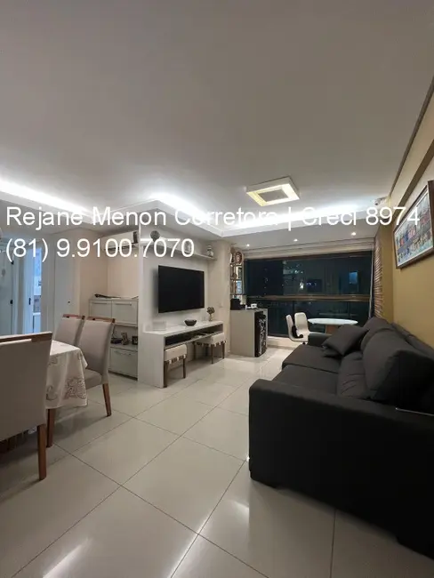 Foto 1 de Apartamento com 3 quartos à venda, 92m2 em Tamarineira, Recife - PE