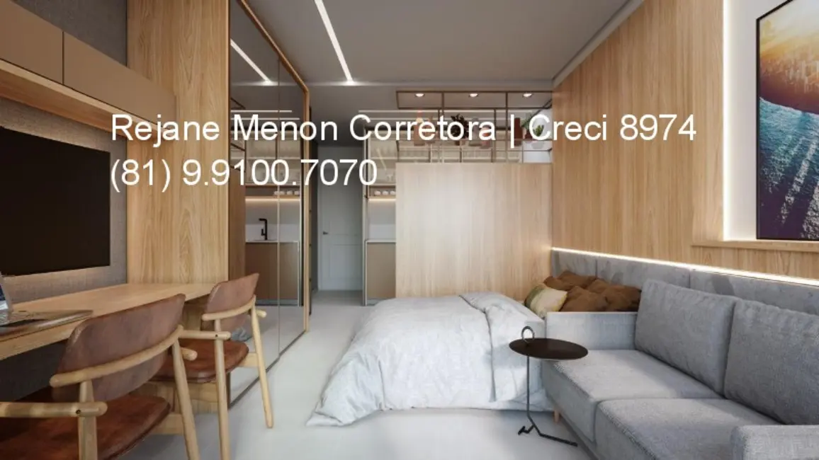 Foto 4 de Apartamento com 1 quarto à venda, 29m2 em Boa Viagem, Recife - PE