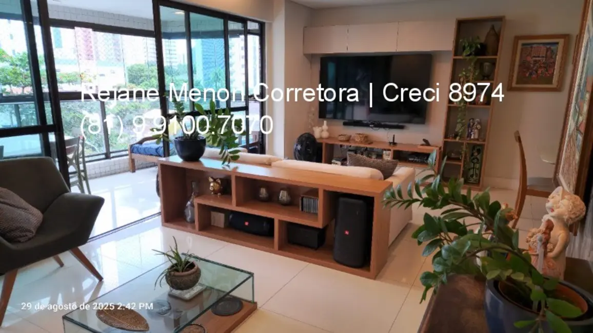 Foto 8 de Apartamento com 4 quartos à venda, 153m2 em Madalena, Recife - PE