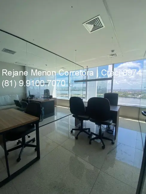 Foto 7 de Sala Comercial para alugar, 100m2 em Pina, Recife - PE