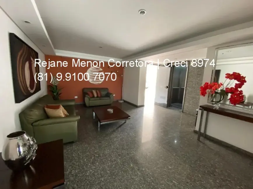 Foto 9 de Apartamento com 3 quartos à venda, 100m2 em Tamarineira, Recife - PE