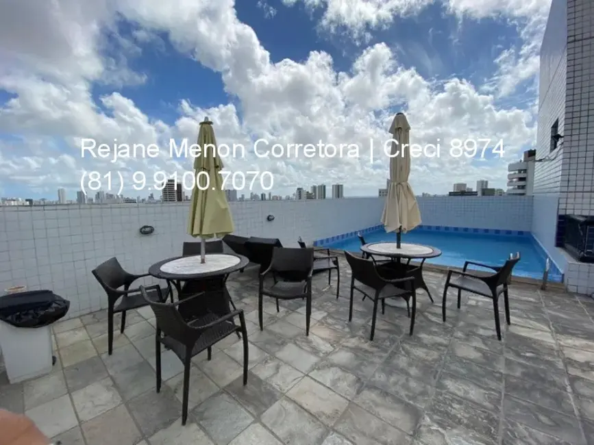 Foto 9 de Apartamento com 3 quartos à venda, 100m2 em Tamarineira, Recife - PE