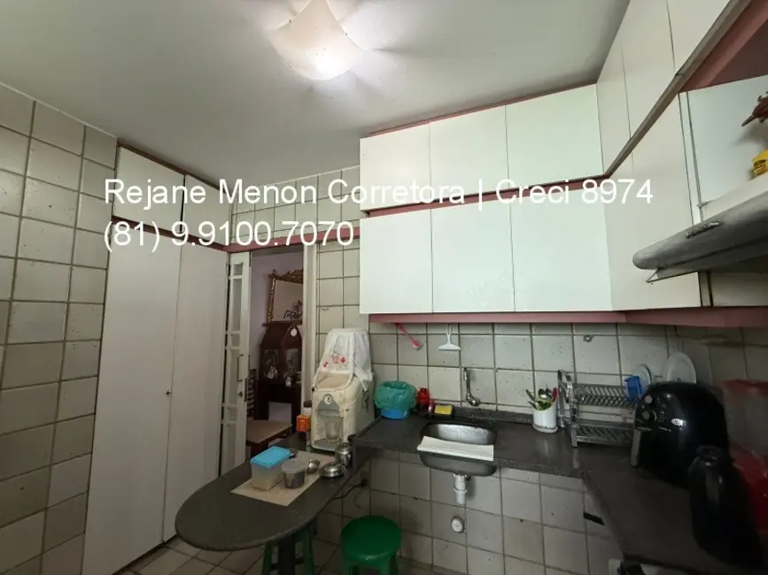 Foto 6 de Apartamento com 3 quartos à venda, 100m2 em Tamarineira, Recife - PE