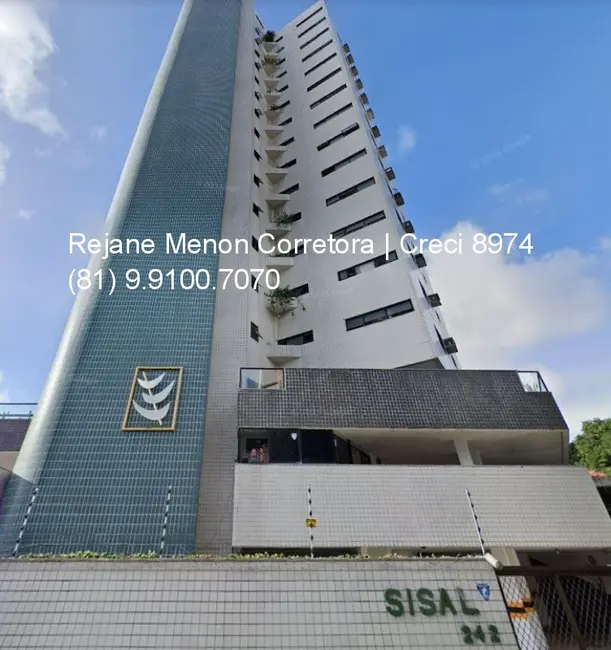 Foto 1 de Apartamento com 3 quartos à venda, 100m2 em Tamarineira, Recife - PE