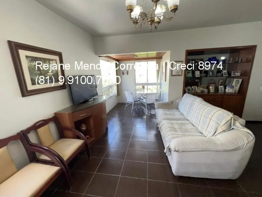 Foto 8 de Apartamento com 3 quartos à venda, 115m2 em Espinheiro, Recife - PE
