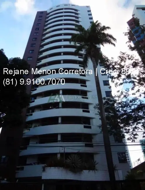 Foto 1 de Apartamento com 4 quartos à venda, 138m2 em Graças, Recife - PE