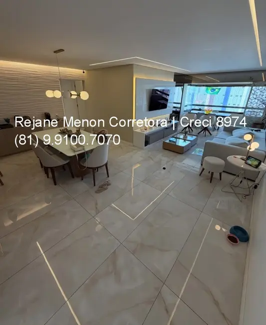 Foto 9 de Apartamento com 4 quartos à venda, 138m2 em Graças, Recife - PE