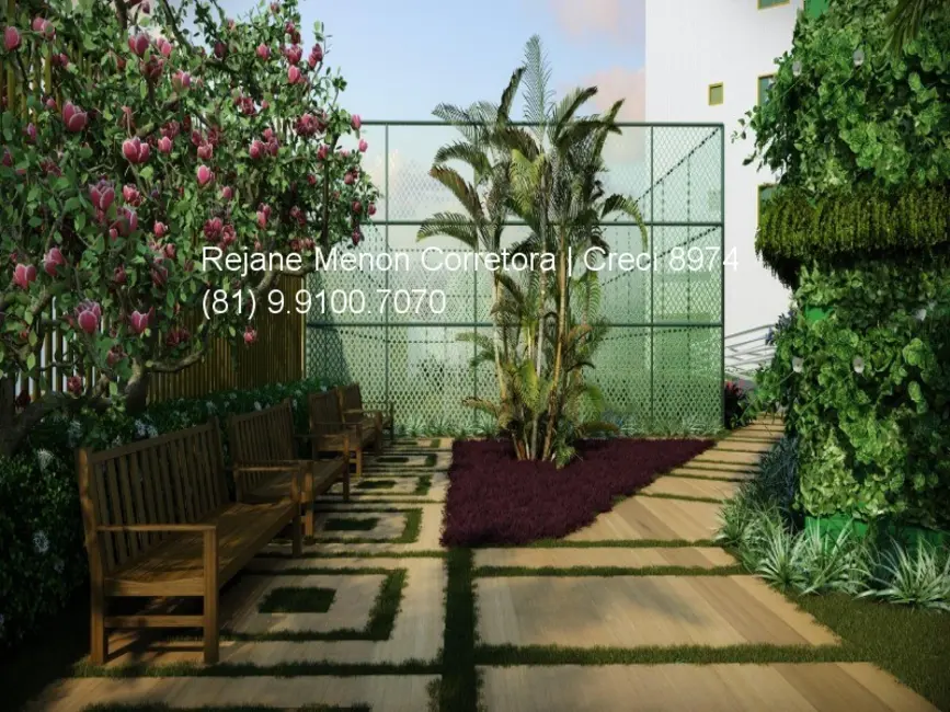 Foto 9 de Apartamento com 3 quartos à venda, 62m2 em Cordeiro, Recife - PE